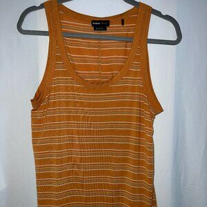 Orange strip tank